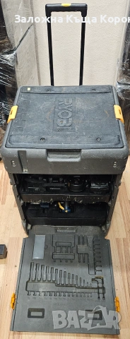 Комплект от 5 уреда с куфър RYOBI, снимка 2 - Други инструменти - 55001781