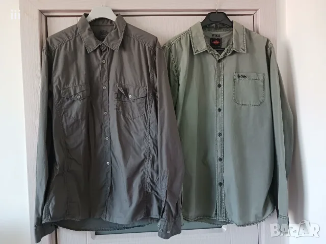 Мъжки ризи Esprit и Lee Cooper, размер L