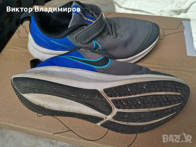 Маратонки Nike - 34 номер, снимка 5 - Детски маратонки - 54876693