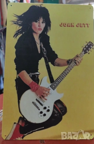 Joan Jett-метална табела(плакет)