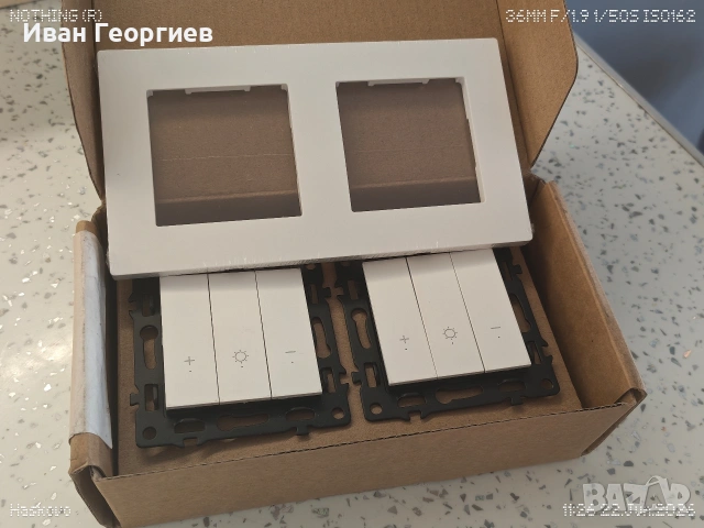 Zigbee смарт Dimmer -двоен , снимка 2 - Ключове, контакти, щепсели - 55131319