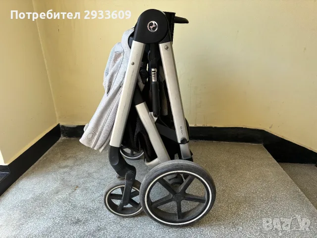 Сгъваема бебешка и детска количка Cybex Gold, снимка 5 - Детски колички - 55503888