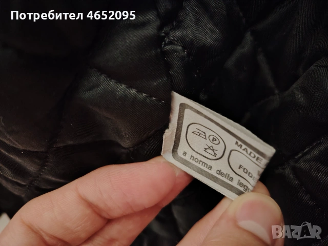 Mъжко кожено яке от естествена кожа Sitelli, снимка 5 - Якета - 55170375
