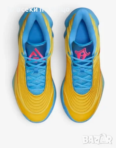 NIKE Giannis Immortality 4 Lightening Yellow / Blue Мъжки Маратонки👟Мъжки Спортни Обувки Код P2808, снимка 5 - Маратонки - 55319386