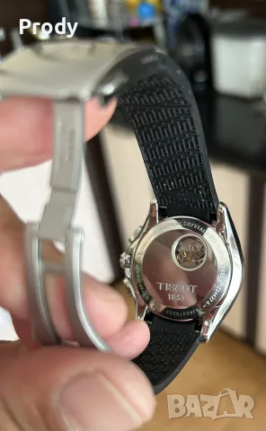 Продавам Tissot Veloci-T Automatic Chronograph – ETA C01.211, снимка 4 - Мъжки - 55558995