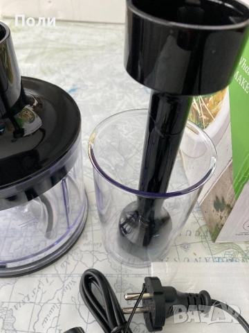  нов пасатор Kenwood Triblade XL Pro HBM80.322BK – 1200W, снимка 7 - Блендери - 54941884
