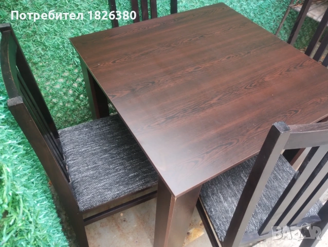 4 кухненски стола и маса, снимка 7 - Столове - 55149096