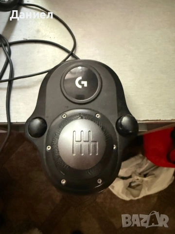 волан и педали logitech g29+shifter, снимка 3 - Джойстици и геймпадове - 54752143