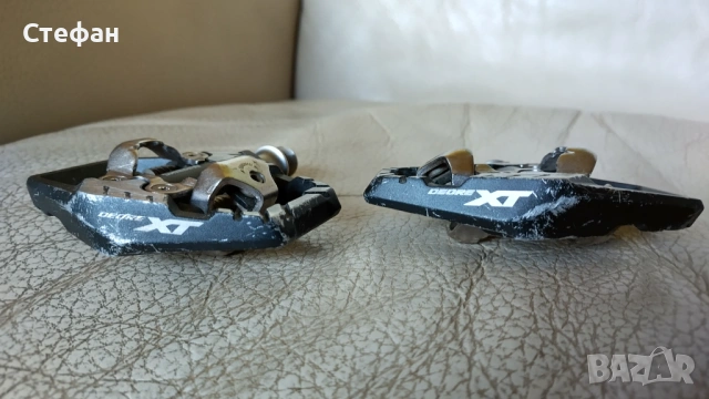 Педали Shimano Deore XT PD-8120 SPD + парчета, снимка 2 - Части за велосипеди - 54351869