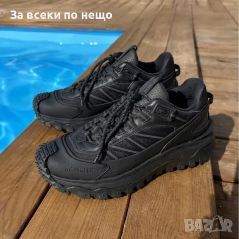 Moncler Trailgrip GTX Black Унисекс👟Мъжки Маратонки👟Дамски Спортни Обувки Код ch77, снимка 6 - Маратонки - 55482166