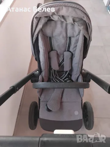 Продавам комбинирана детска количка CYBEX Balios S 3 в 1 – Soho Grey, снимка 10 - За бебешки колички - 55565466