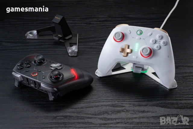 Контролери GameSir Cyclone 2 Shadow Black/ Phantom White/ НОВИ, снимка 5 - Аксесоари - 54303254