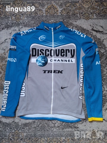 Nike Discovery Channel Thermal Вело Джърси М