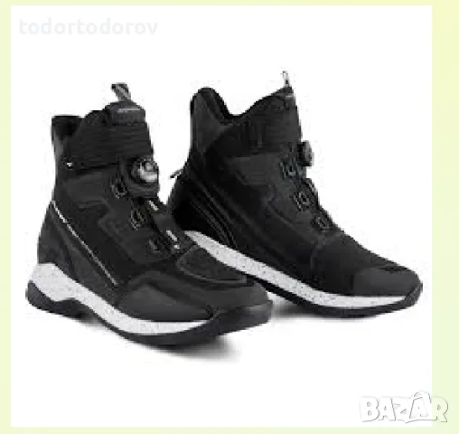 Мото боти обувки ботуши SHIMA TAKESHI Black/White,всички протектори, 351.85 лв. / 179.90 €