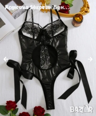 Кожено боди м л , снимка 6 - Корсети, бюстиета, топове - 54306231