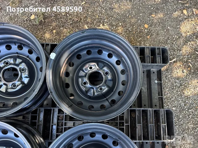 4бр.Оригинални джанти 14цола 4x114.3 за бус Nissan NV200(2009-2025), снимка 15 - Гуми и джанти - 55531412