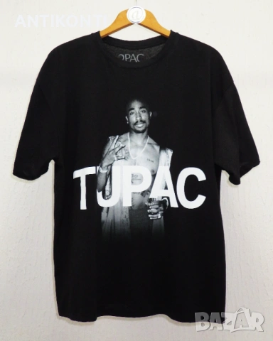 2Pac TUPAC Тениска / Оригинален мърч, снимка 3 - Тениски - 54566351