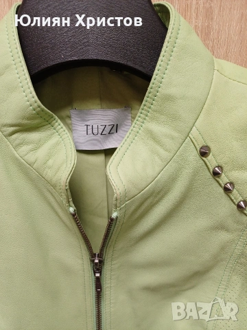 Кожено яке от агнешка кожа, снимка 3 - Якета - 54343427