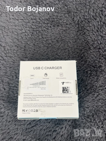 Mac Book Pro Charger - 96W Device, 6.6 ft USBC Cable Included, снимка 2 - Аксесоари за Apple - 55216679