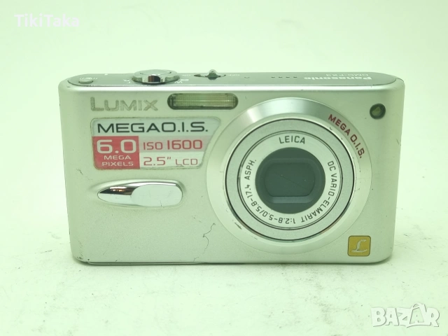 Panasonic Lumix DMC-FX3 Silver , снимка 2 - Фотоапарати - 55162771