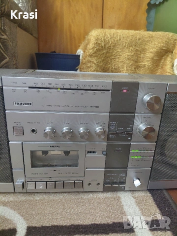 Telefunken RK 100, снимка 3 - Радиокасетофони, транзистори - 54883174
