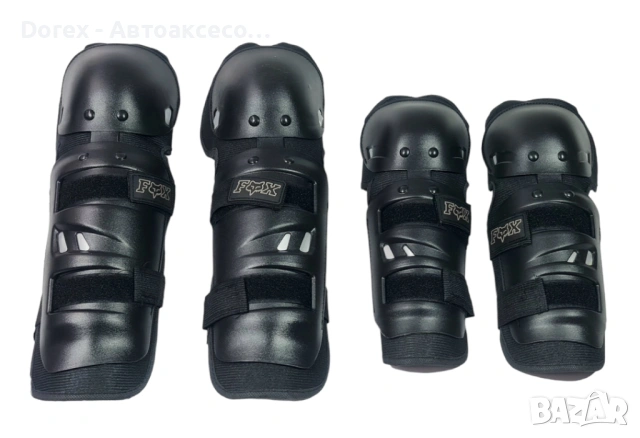 Комплект мото протектори за колене и лакти Fox