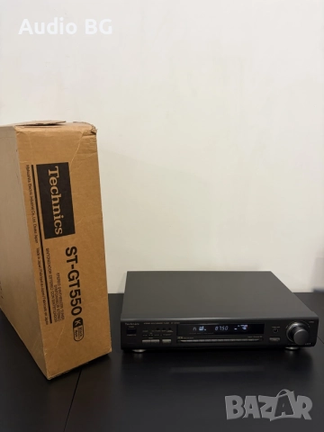 тунер Technics ST-GT550, снимка 3 - Ресийвъри, усилватели, смесителни пултове - 55230490