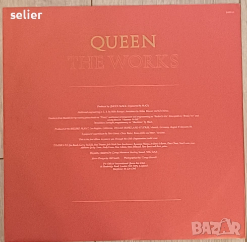 Queen ‎– The Works Издание 1984г Състояние на винила:звука е NEAR MINT Състояние на обложката:NEAR M, снимка 3 - Грамофонни плочи - 54084394