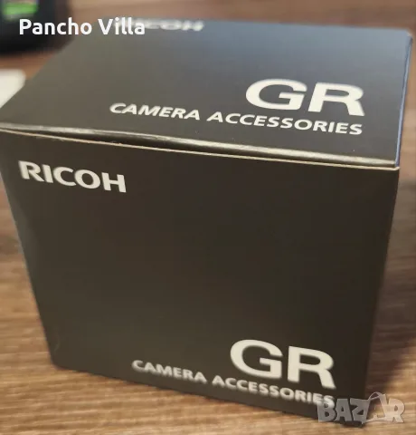 Ricoh GA-3 адаптер за филтри и широкоъгълна оптика зз Ricoh GR-IV, снимка 2 - Чанти, стативи, аксесоари - 55451296