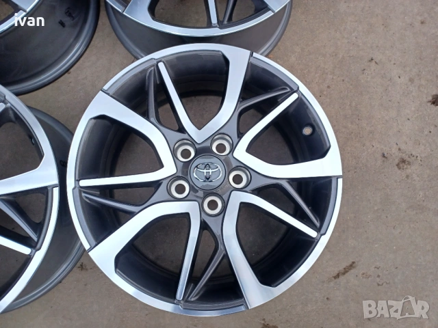 4 бр. чисто нови оригинални алуминиеви джанти TOYOTA 17 цола 5x114.3 , централен отвор 60.1 , ET39, , снимка 4 - Гуми и джанти - 54587462