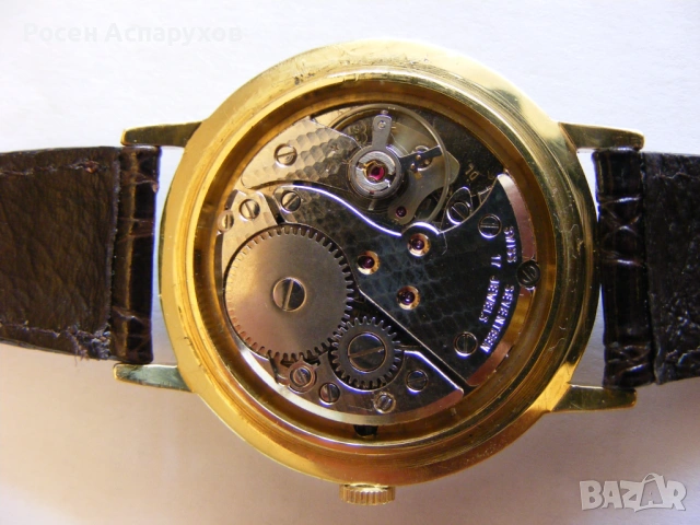 Прекрасен Selza 17 Jewels Incabloc Swiss Made, снимка 8 - Мъжки - 54763902