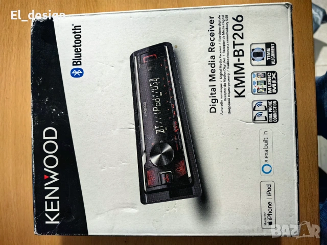 Kenwood KMM-BT206 Радио плеър