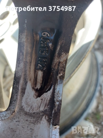 Алуминиеви джанти 15 за мерцедес , снимка 3 - Гуми и джанти - 54186573