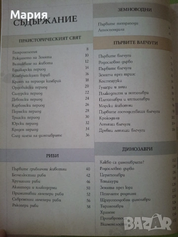 Праисторически животни - Енциклопедия, снимка 3 - Енциклопедии, справочници - 55164470