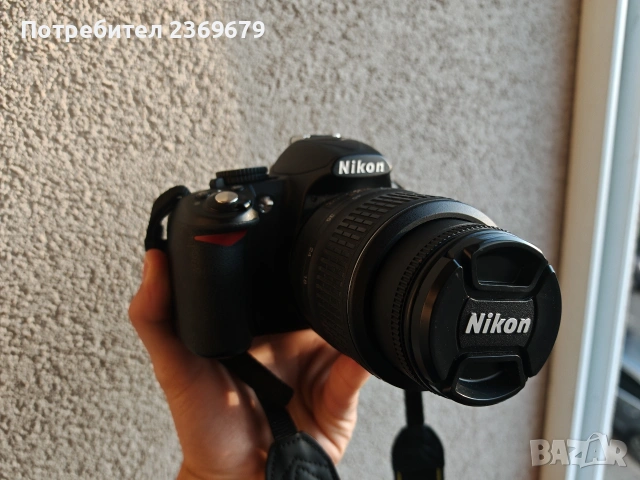 Nikon d3100 dslr + обектив 18-55мм 