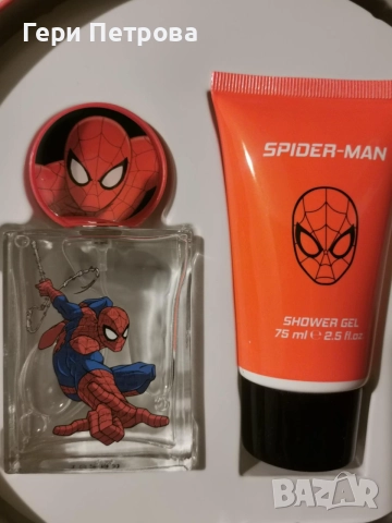  Marvel Spider-Man Детски поpдаръчен комплект           , снимка 2 - Унисекс парфюми - 55064310