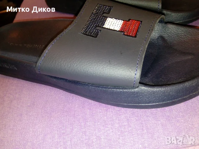 Tommy Hilfiger нови джапанки №42 стелка 270мм, снимка 6 - Джапанки - 55568494