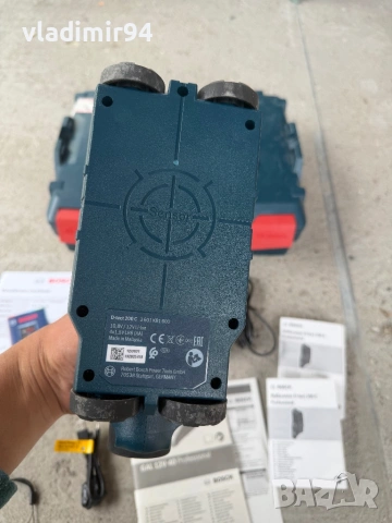 Bosch D-tect 200 C Скенер за стени, снимка 4 - Други инструменти - 54398814