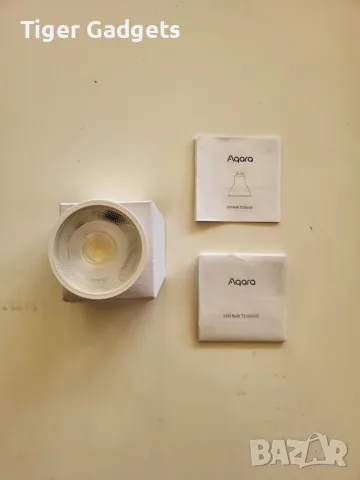 Смарт LED крушка Aqara T2 GU10, 2700K–6500K, Matter, Thread, Zigbee, HomeKit, Alexa, снимка 2 - Крушки - 55594406