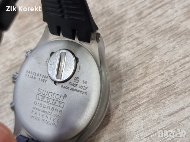 Часовник Swatch Irony Diaphane, снимка 5 - Мъжки - 54413386