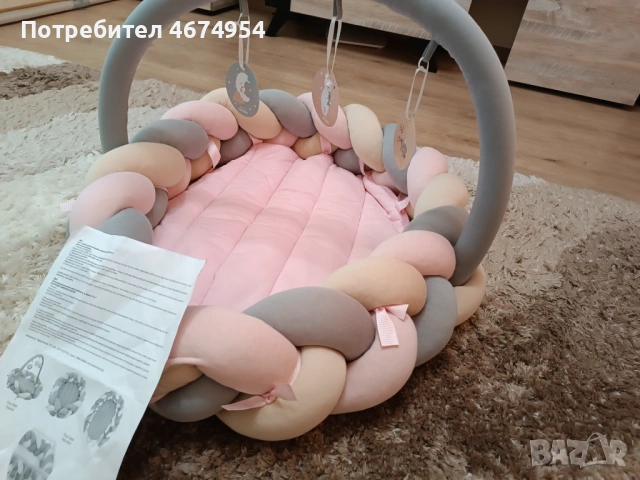 Бебешко кошче-гнездо Sevi Baby 3 в 1 - Чисто ново!, снимка 2 - Бебешки легла и матраци - 54905568