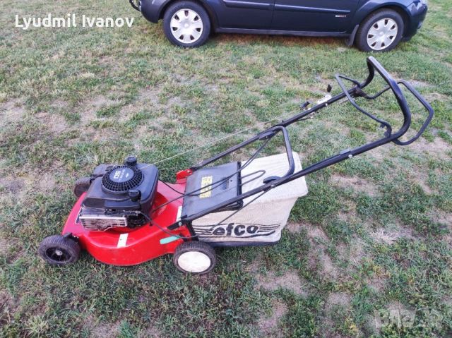 Бензинова самоходна косачка с кош Efco BriggsStratton Quantum50 190cc 5кс 4t 47см 30кг, снимка 3 - Градинска техника - 54854374
