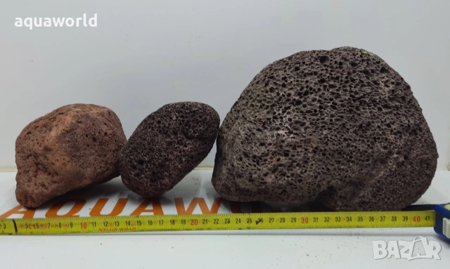 "ПРОМОЦИЯ" Lava rocks естествени Лава камъни червени, снимка 2 - Аквариуми - 23568193