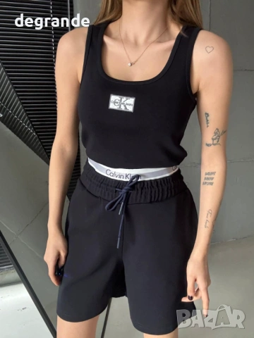 🎀Спортен Комплект Calvin Klein Лого Бродерия