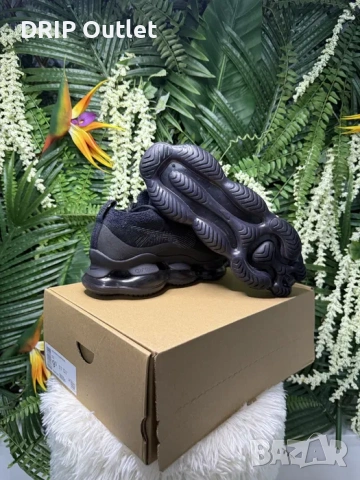 !НОВИ! Nike Air Max Scorpion | Triple Black | + КУТИЯ, снимка 7 - Маратонки - 54168033