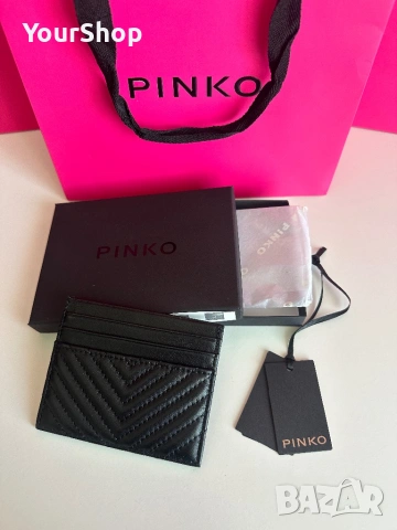 PINKO Калъф за кредитни карти Card Holder Simply НОВ, снимка 2 - Портфейли, портмонета - 54048286