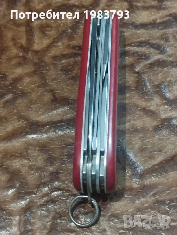 Стар модел Victorinox Switzerland с трион., снимка 6 - Ножове - 54700525