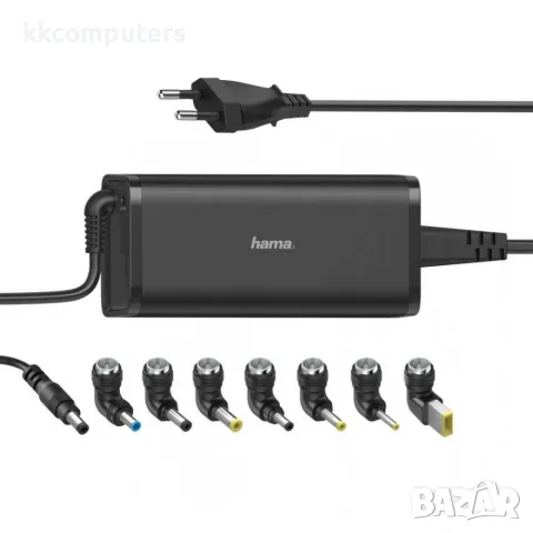 HAMA Универсално Захранване за Лаптоп 15V / 19V, 90W, 7 Конектора – 200003