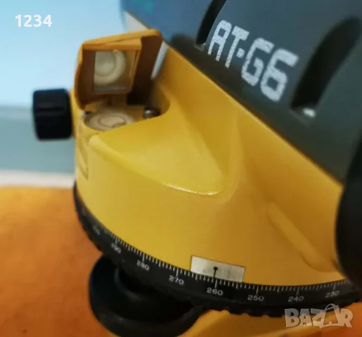 Японски оптичен автоматичен нивелир TOPCON AT-G6, снимка 4 - Измервателни инструменти - 55676778