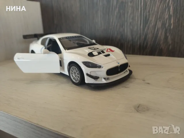 Метална количка Maserati Gran Turismo MC GT4 !!!, снимка 2 - Колекции - 55464981